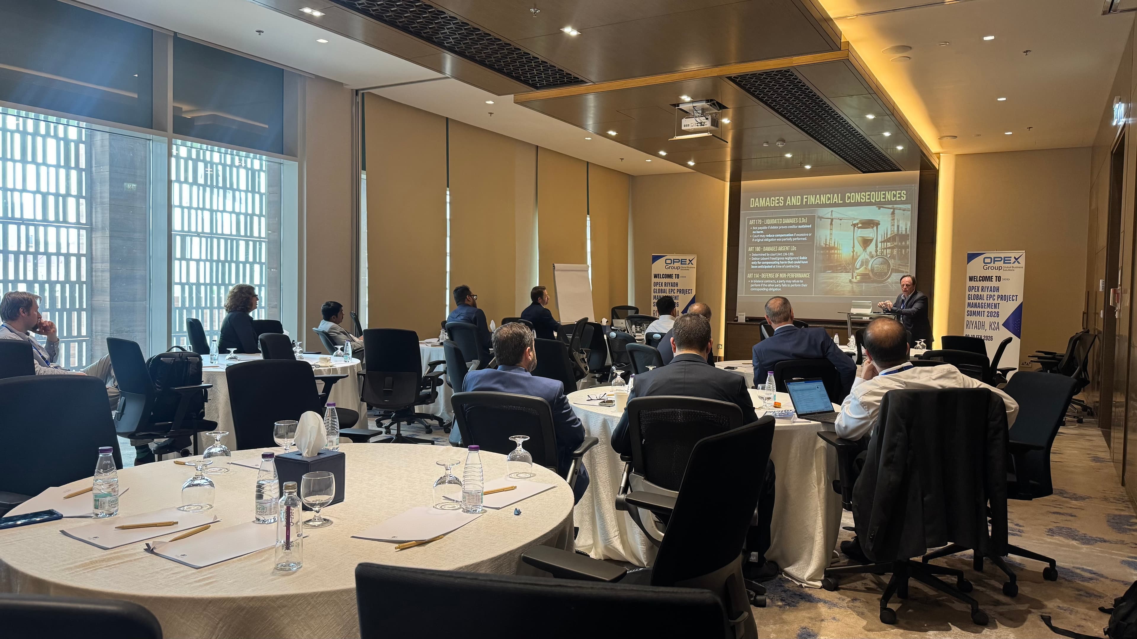 Panel discussion at OPEX Summit